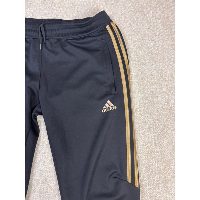 ADIDAS Tiro 23 Blue Gold Striped Climalite tracksuit pants анцунг