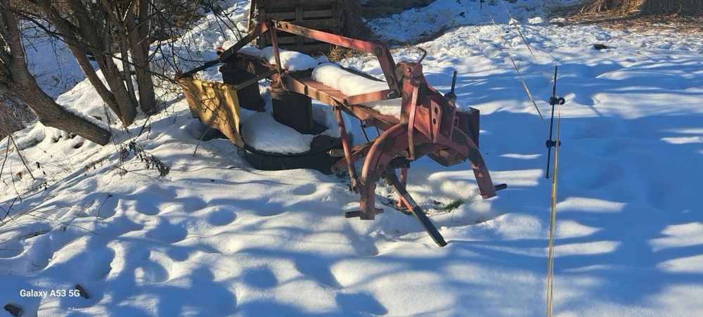 Tractor fiat 45 universal cu plug, freza coasă si grebla