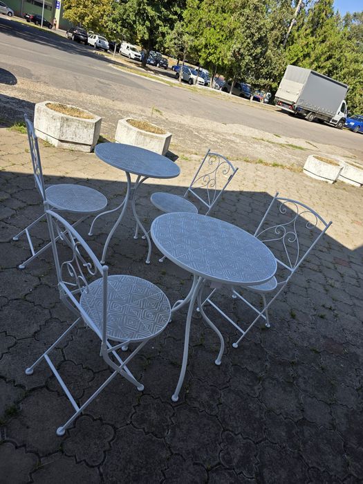 Set de grădină cu scaune pliabile