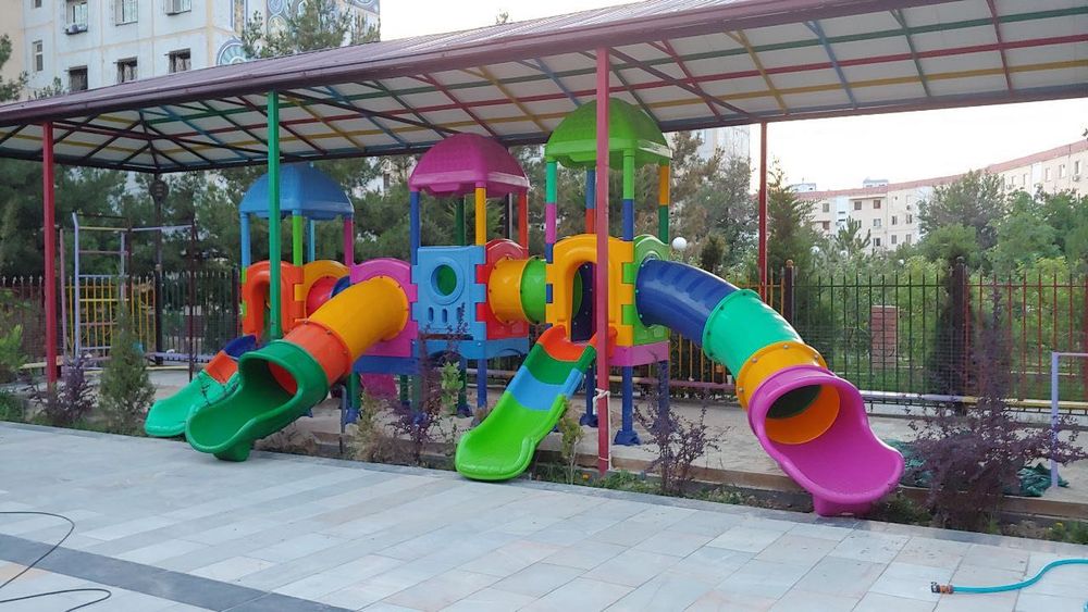Игровые площадки для детей — гарантия качества JAMBO.UZ