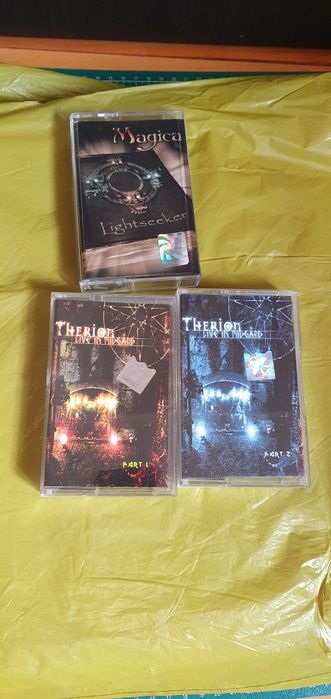 Therion Live in Midgard Magica Lightseeker casete audio