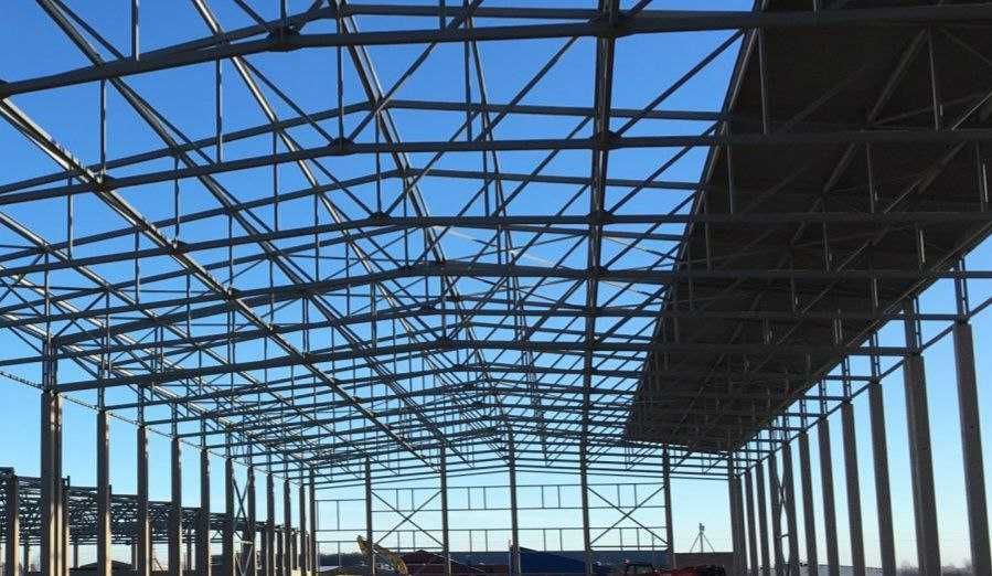 Изготовление металлоконструкций. Монтаж сендвича