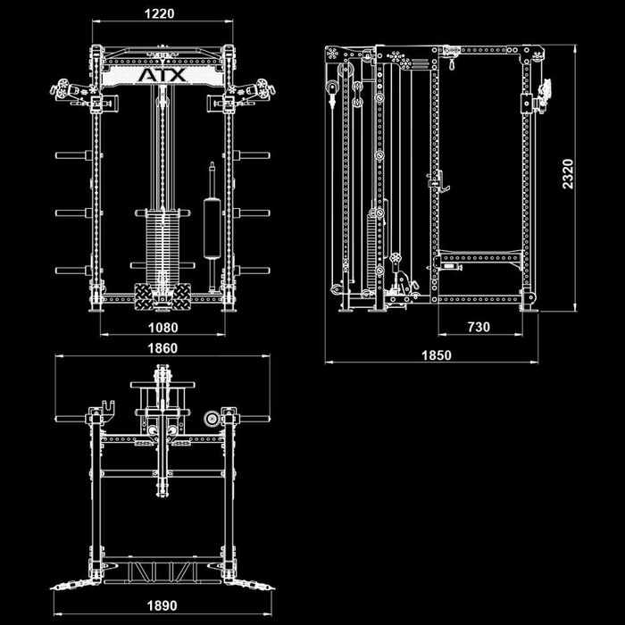 Power Rack / Комбинирана Фитнес Станция / Стойка - Скрипец