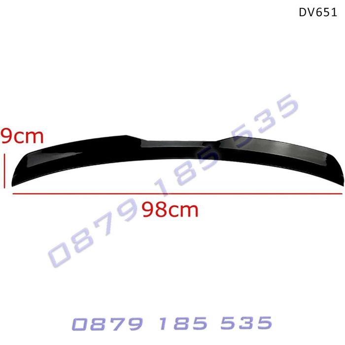 Заден лип спойлер багажник VW Scirocco 15-18 скироко тунинг задна брон