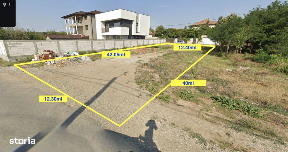 Teren de vanzare Cernica-Priveliste la Lac-Dubla Deschidere-Utilitati-