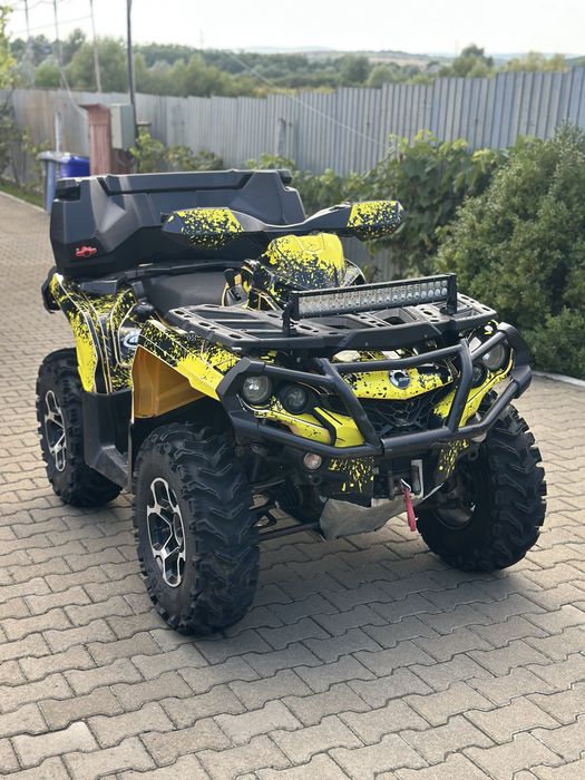 Can-am Outlander 1000 XT inmatriculat nr negre ( nu cf polaris segway )