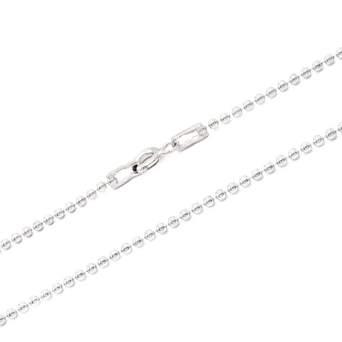 Lănțișor unisex argint 925 cu biluțe