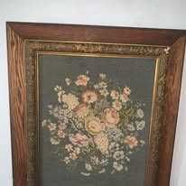 Tablou goblen cu tenta florala