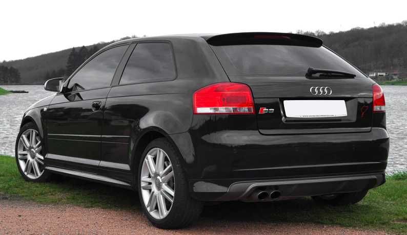 Prelungire bara spate fusta spoiler lip difuzor AUDI A3 8P aspect S3