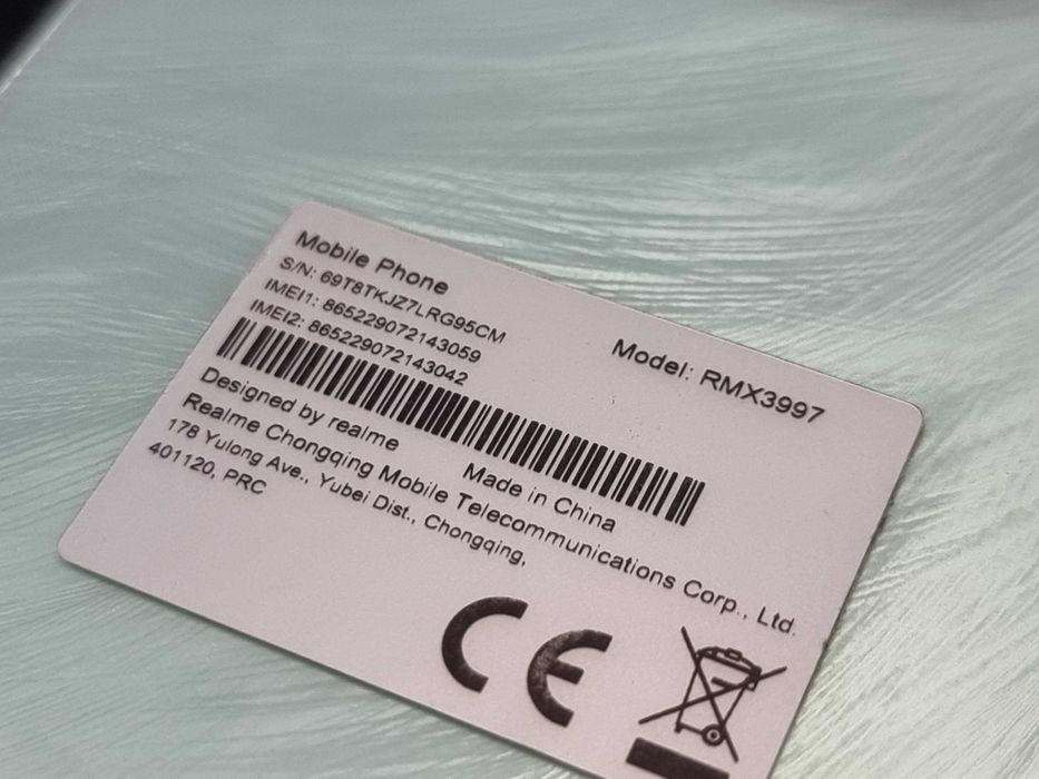 Телефон Realme 12x 5G 128GB 6GB RAM