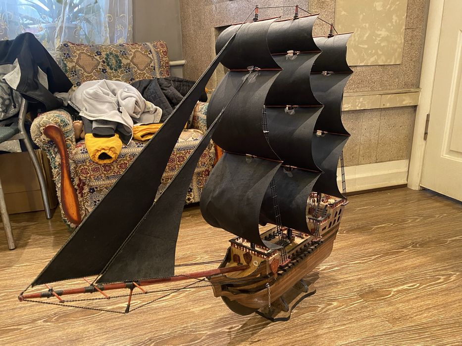 Модели парусных кораблей