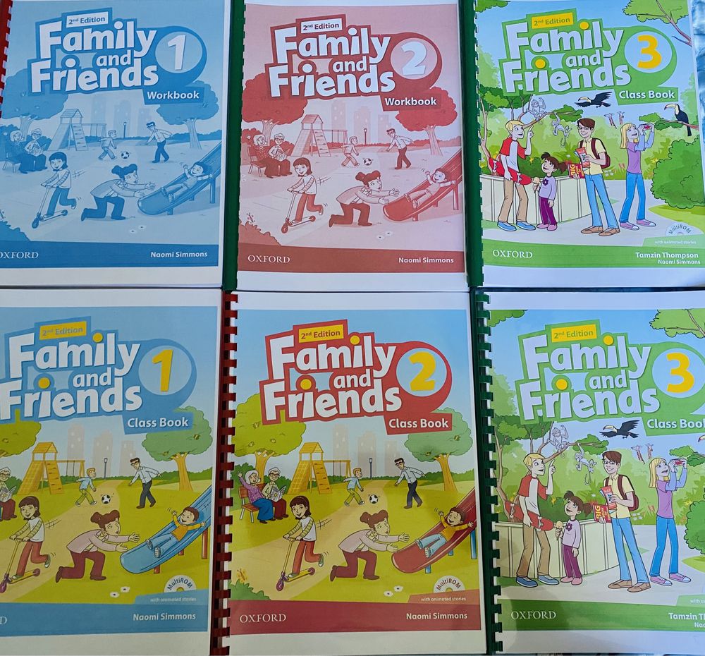 Family and friends 1 2 3 4 5 6 2nd edition для начальных классов: 1 000 тг.  - Книги / журналы Алматы на Olx