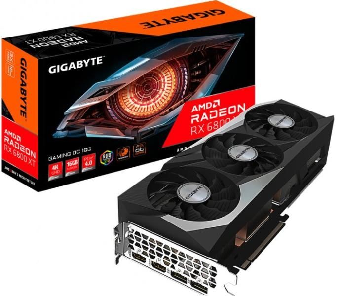 Placa video AMD RX 6800 XT  16gb 256 bit