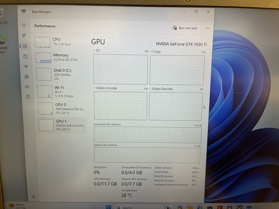 Lenovo Ideapad Gaming 3 Ryzen 7 4800H 16GB 512GB NVMe