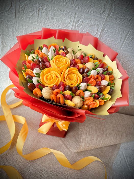 Букеты из сухофруктов