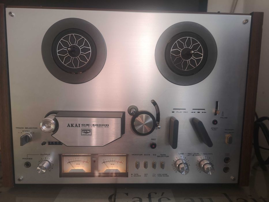 Magnetofon Akai GX 4000D**Foto FED3 ** obiectiv Jupiter8m 50mm f2 **