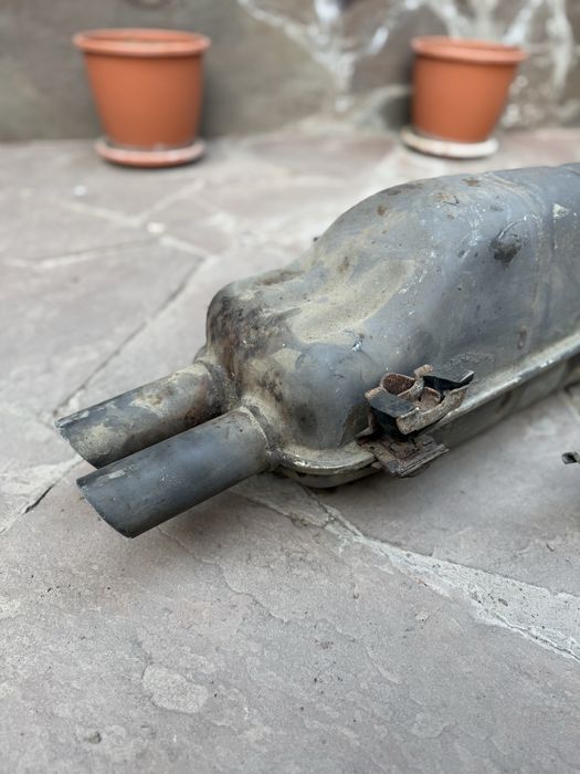 Глушитель и Резанатор м60 на BMW e34