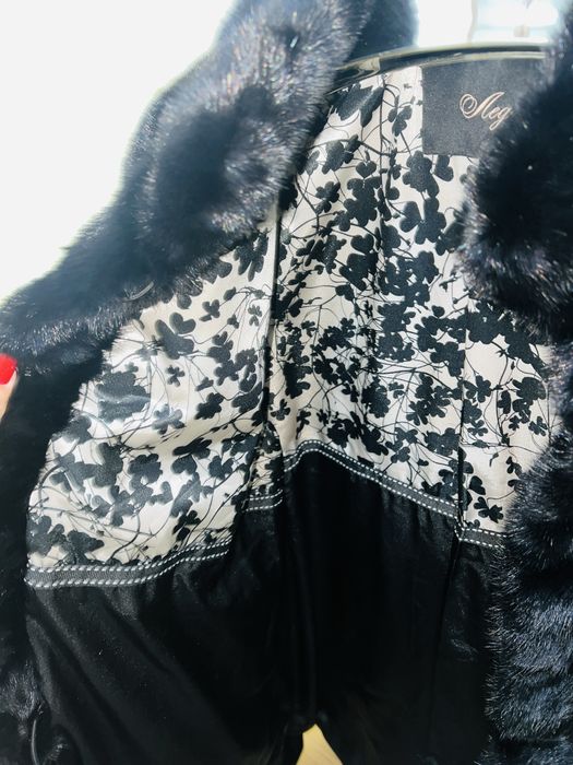 Шуба норковая чер