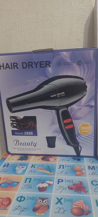 Фен + плойка. Комплект.