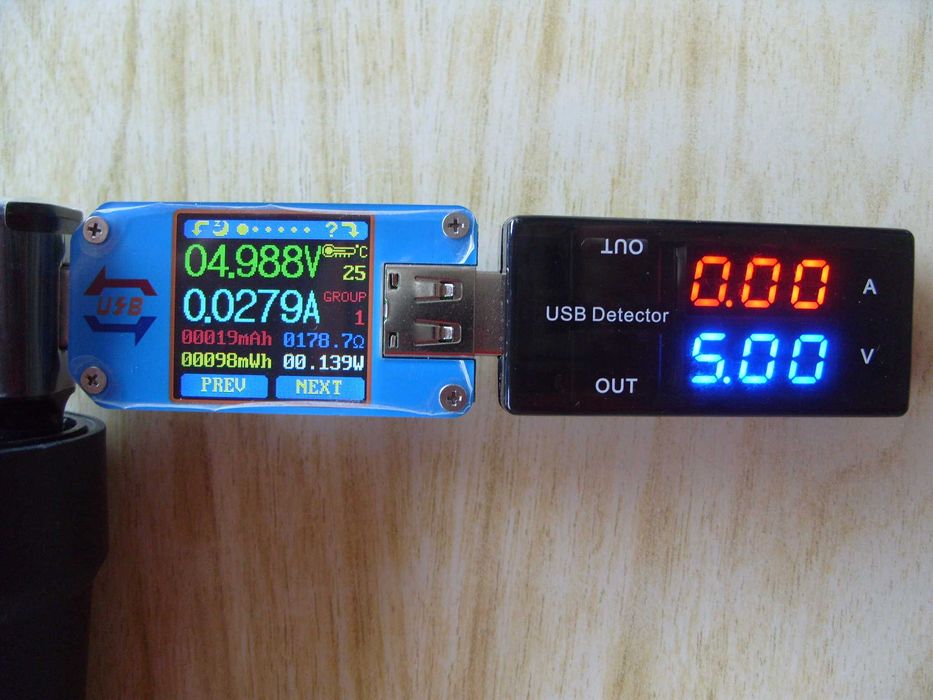 USB тестер-детектор с цветен дисплей KWS-10VA