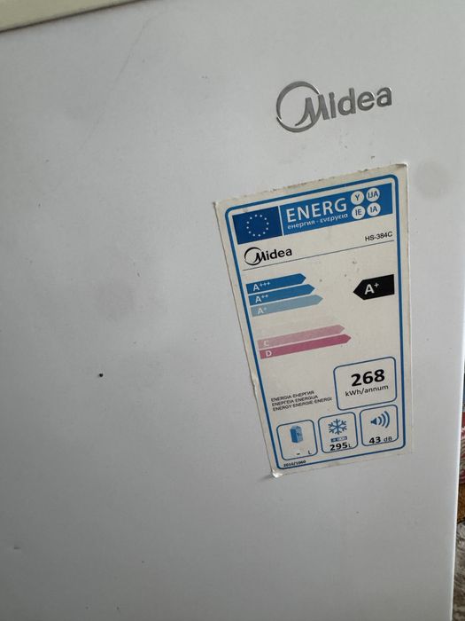 Морозильник Midea 295 л