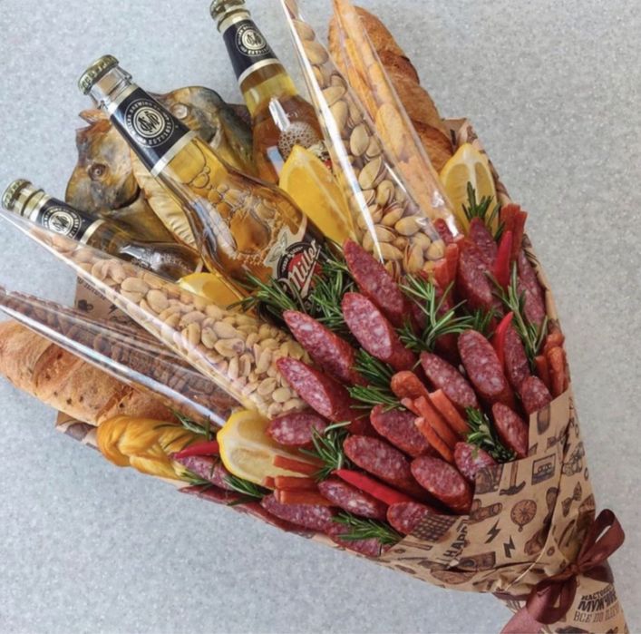 Мужские букеты