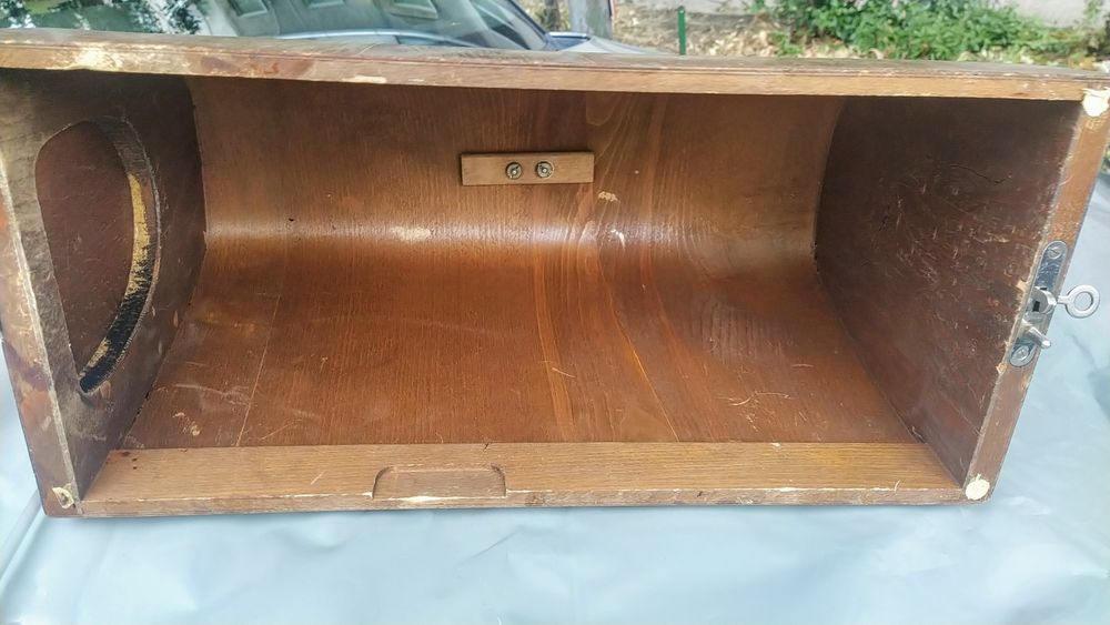 Дървен капак шевна машина