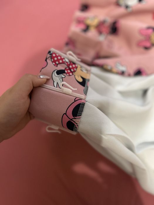 Детски плътни пердета Мини Маус