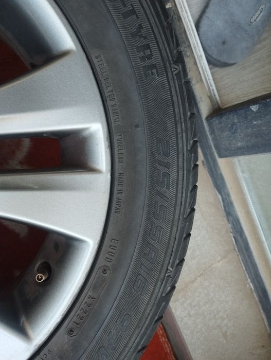 Титанка с покрышкой,215/55R16