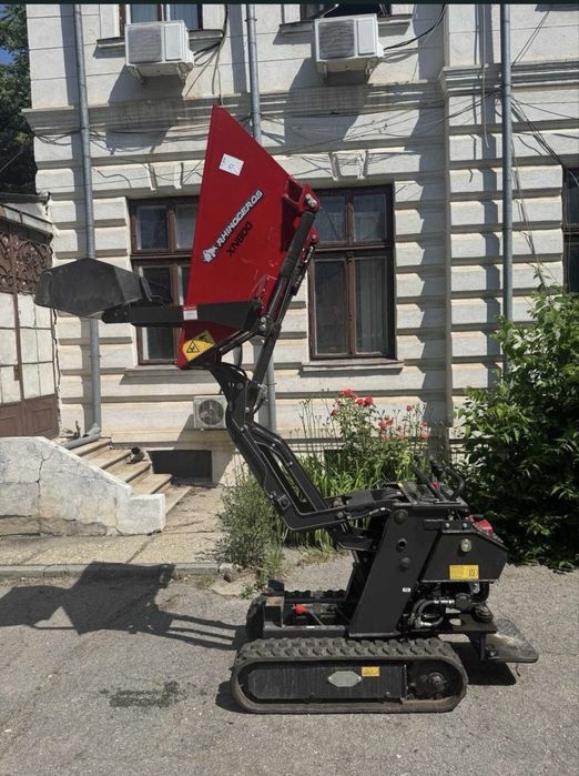 Detectie Romania. Defrisare teren  mini buldo dumper