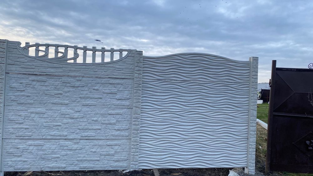 Plăci de gard de beton