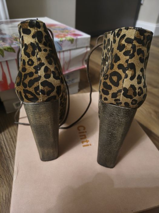 Botine Cinti animal print