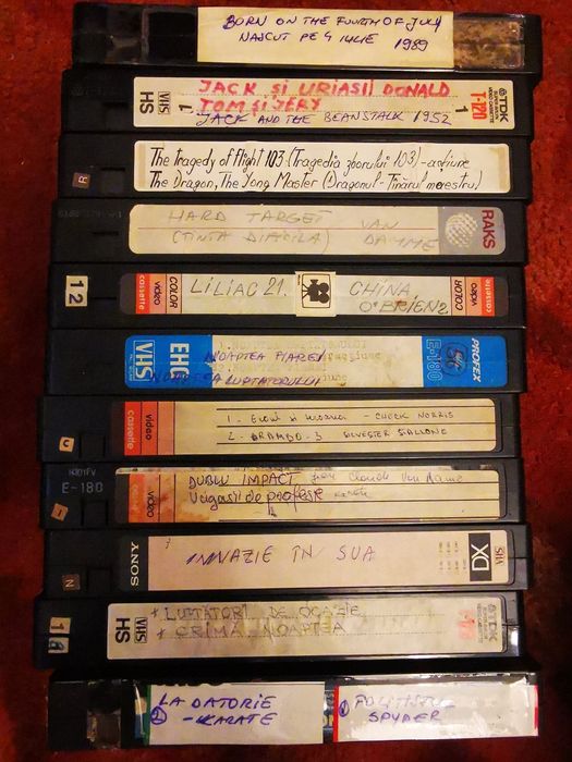 Filme VHS Dublate Ro