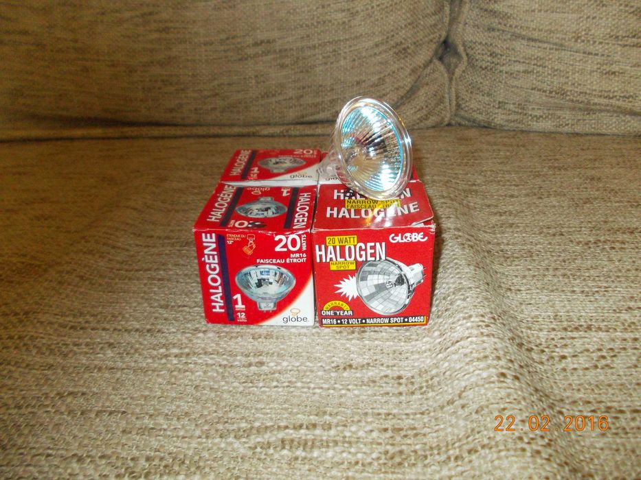 Bec spot  halogen  , 12V – 20W (50W)