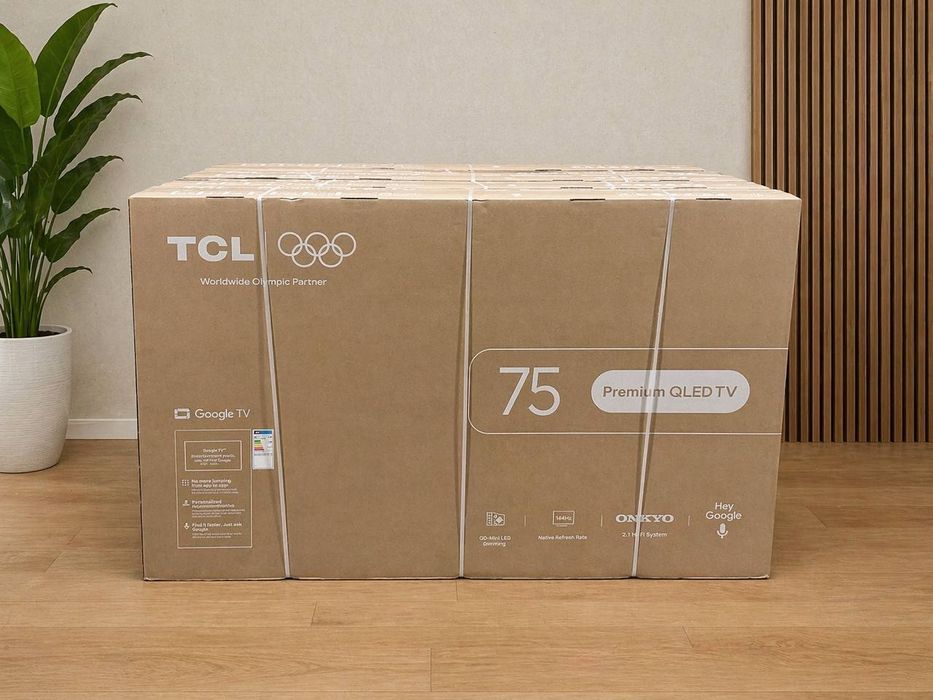Телевизор TCL 75P8L Qd MiniLed Premium Qled 144HZ От официального диле