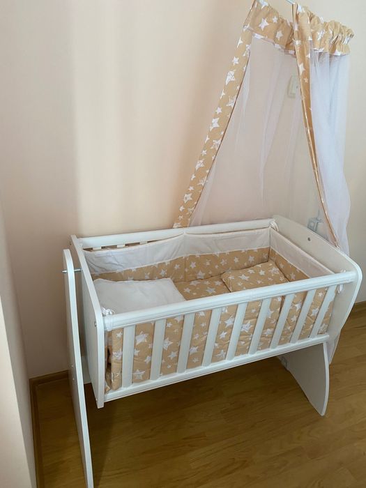 Lorelli Бебешка люлка + матрак + Спален комплект