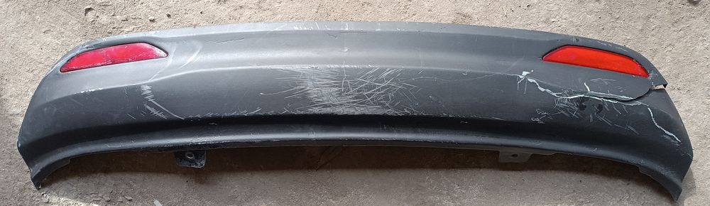 Юбка заднего бампера Киа Рио