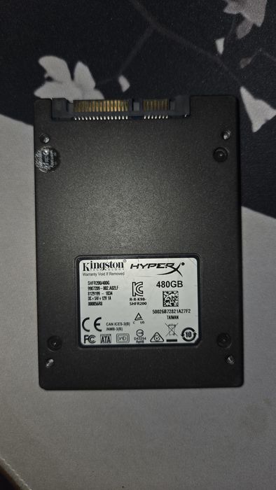 SSD Kingstone HyperX Fury 480GB