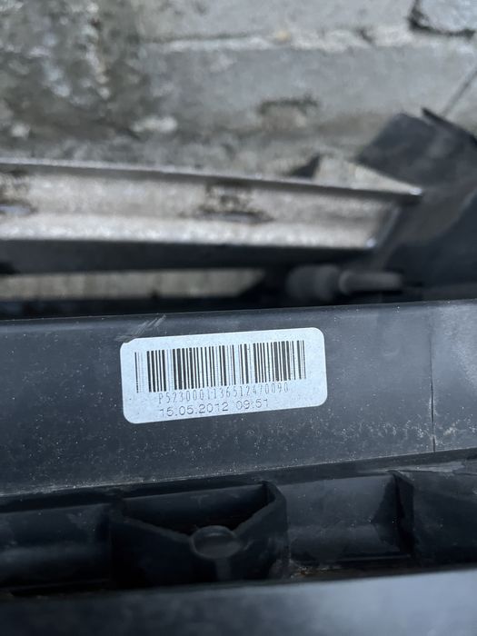 Trager + Radiatore + Termocupla Audi A1 2012 1.2 euro 5 manual