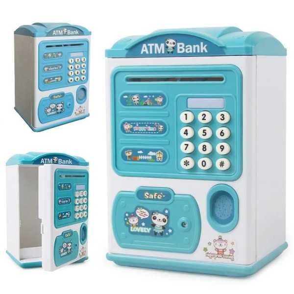 Детска Касичка Сейф за пари, Банкомат, Умна Детска касичка