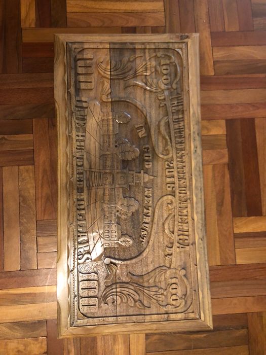 Нарды из орехового дерева, ручная работа