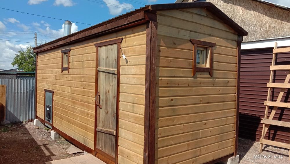 Баня каркасная все сезонная