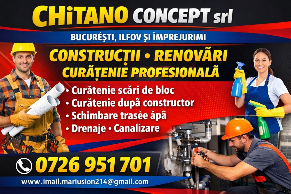 Servicii curetenie și igenizare