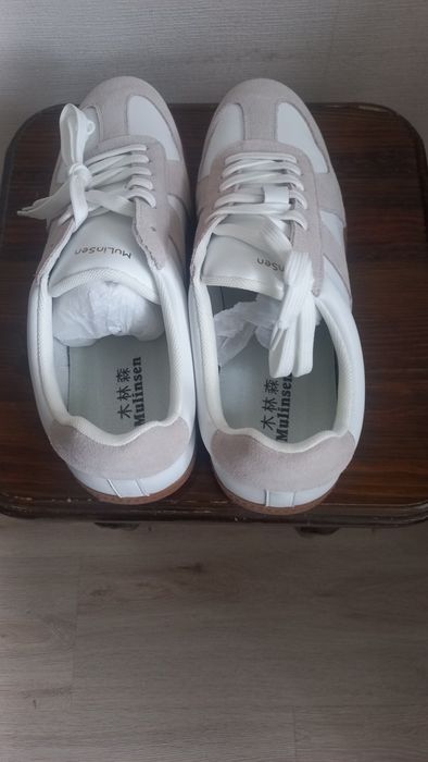 Кожаные кросовки