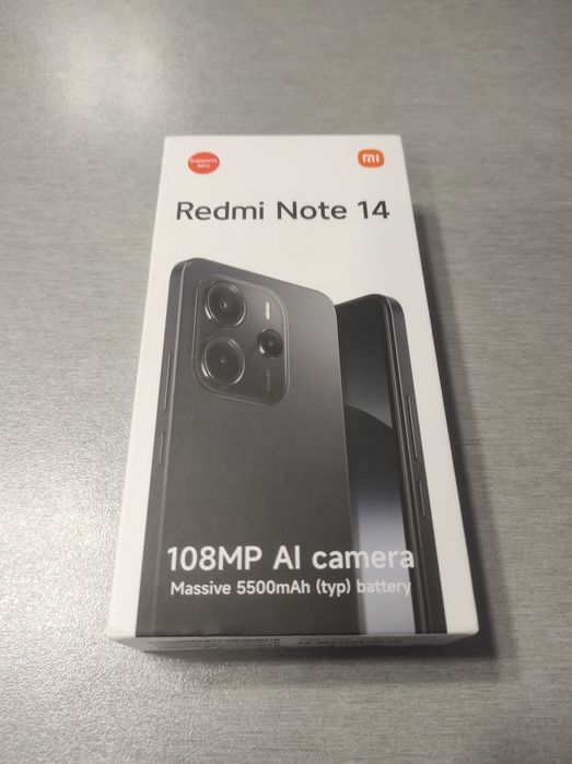 Xiaomi Redmi Note 14 4G 256 GB 8 GB RAM Black