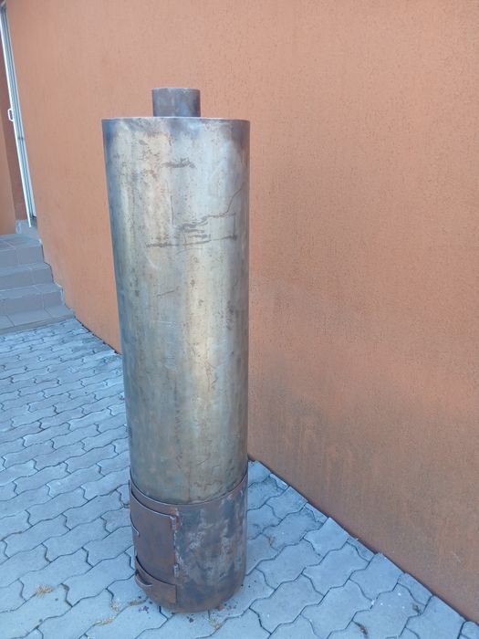 De vânzare boiler inox pe lemne 120 litri