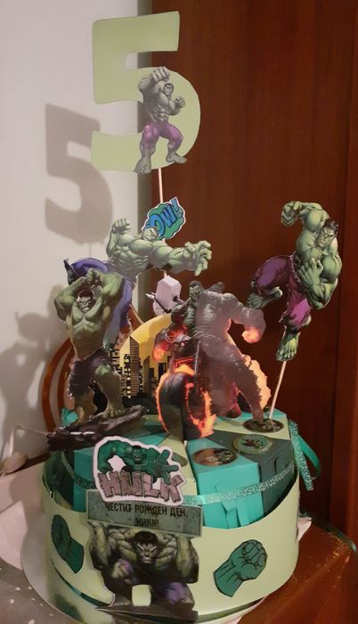 Хартиена торта за рожден ден индивидуална