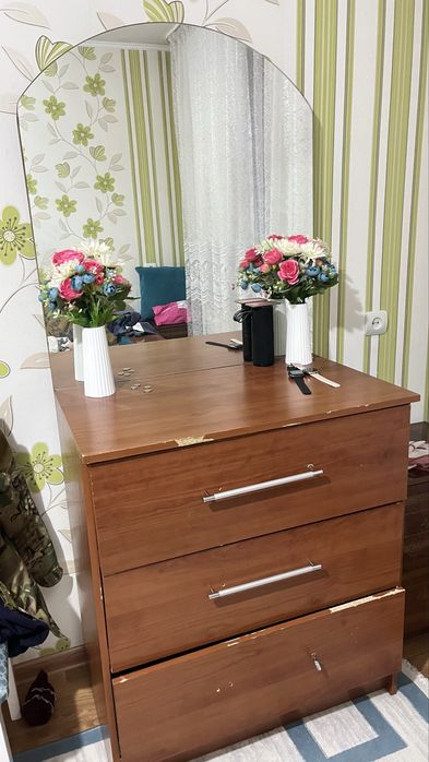 Шкаф и камод спальний б/у