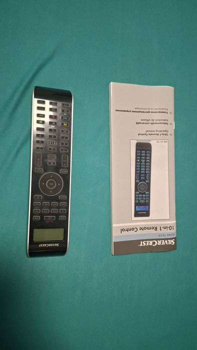 Ново универсално дистанционно  с програмиране на бутони и функции