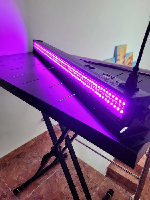 Bara led 100 cm lumini dj formatie evenimente disco club strobo beam